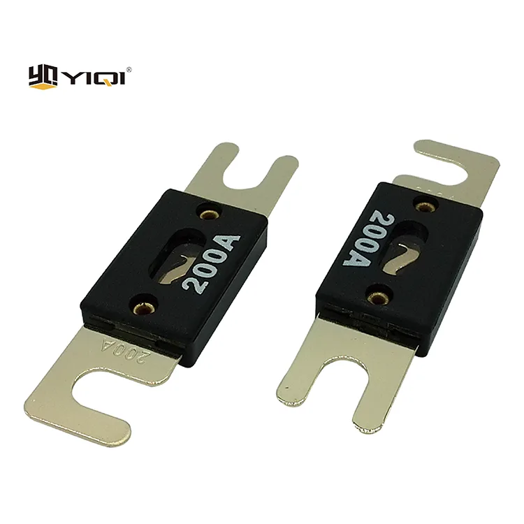 Fusible ANL de oro y níquel para audio de automóvil de alta potencia